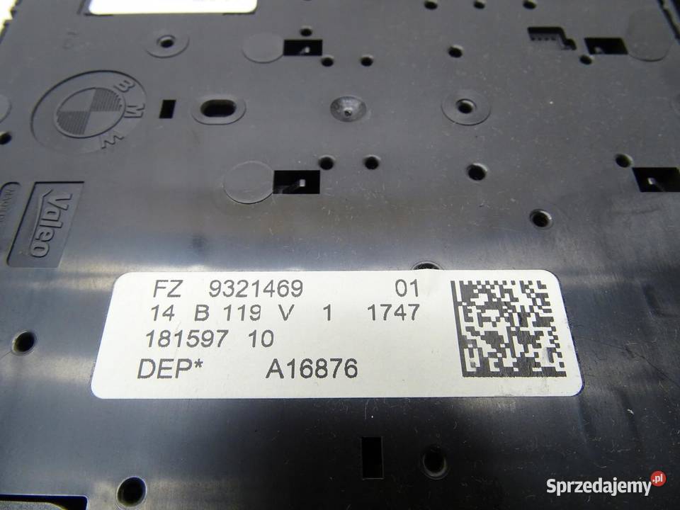LAMPKA OŚWIETLENIE KABINY PODSUFITKI 9321469 BMW
