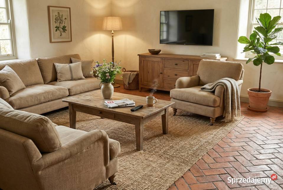 Płytki z cegły na podłogę Historic Loft Warszawa