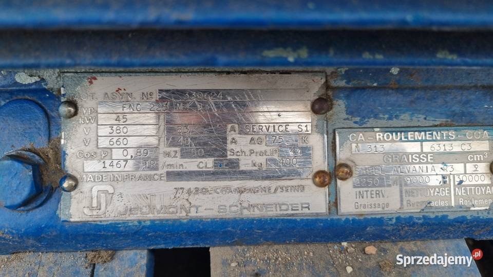 Silnik 45kW Karsin sprzedam