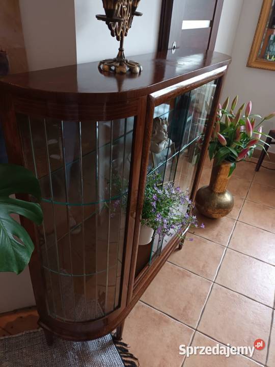 Witryna prl retro komoda szafka fornir pomorskie
