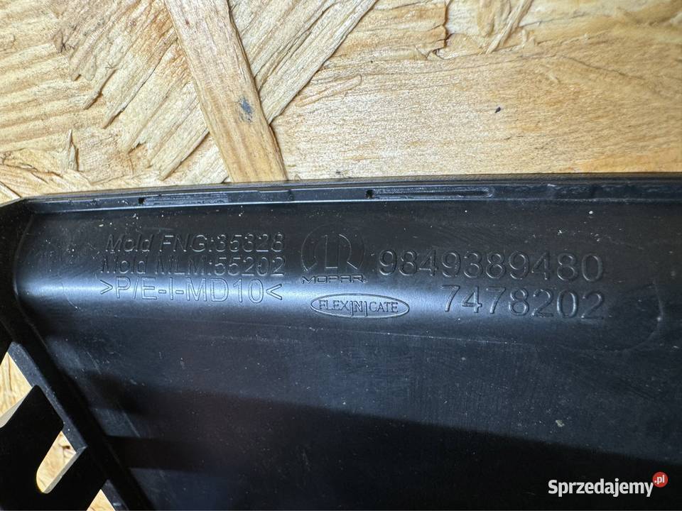 Zaślepka radaru zderzaka przód jumpy expert Sieraków sprzedam