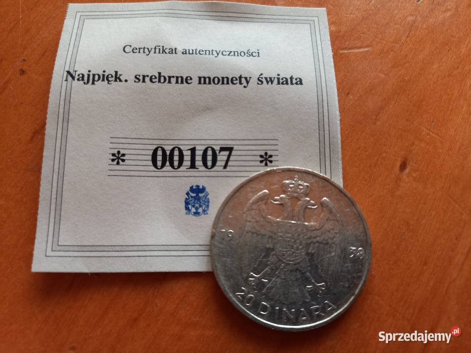 Najpiękniejsze srebrne monety świata małopolskie