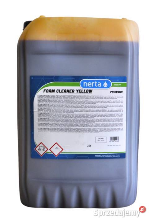 FOAM CLEANER YELLOW 25L aktywna piana do myjni Pozostałe Zahajki