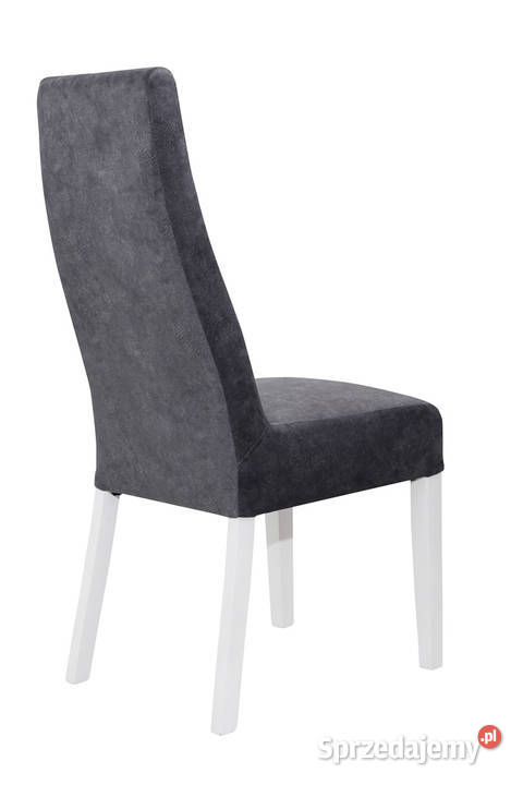 Krzesło tapicerowane szare KOMIN podkarpackie Tarnobrzeg