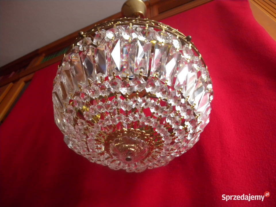 Żyrandol kryształowy Maria Theresa gruszka Katowice