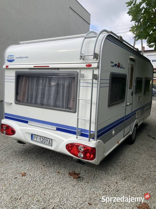 Przyczepa kempingowa hobby 495 Super stan Hobby Poznań sprzedam