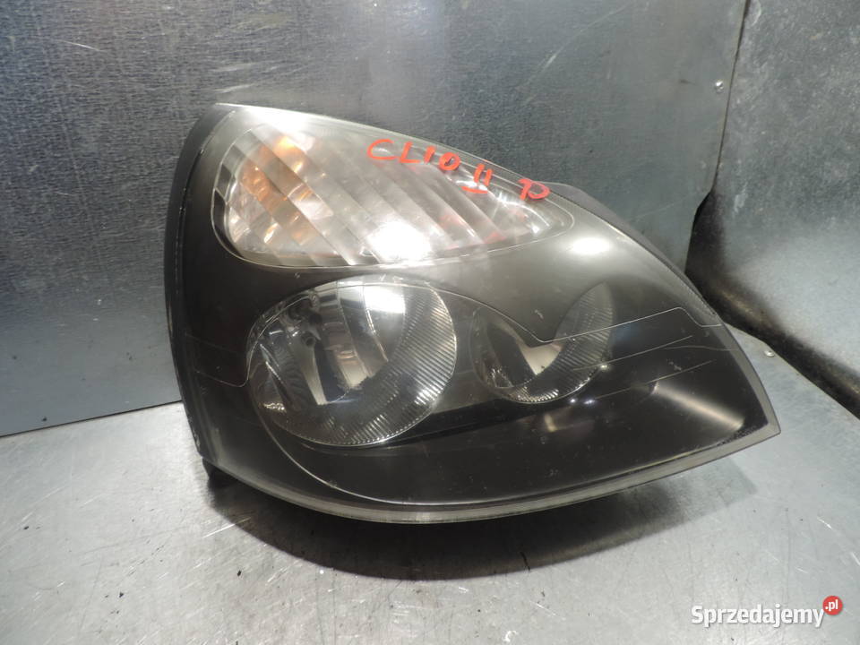 RENAULT CLIO II LIFT LAMPA PRAWA PRZEDNIA PRZÓD Lampy przednie Nowy Sącz