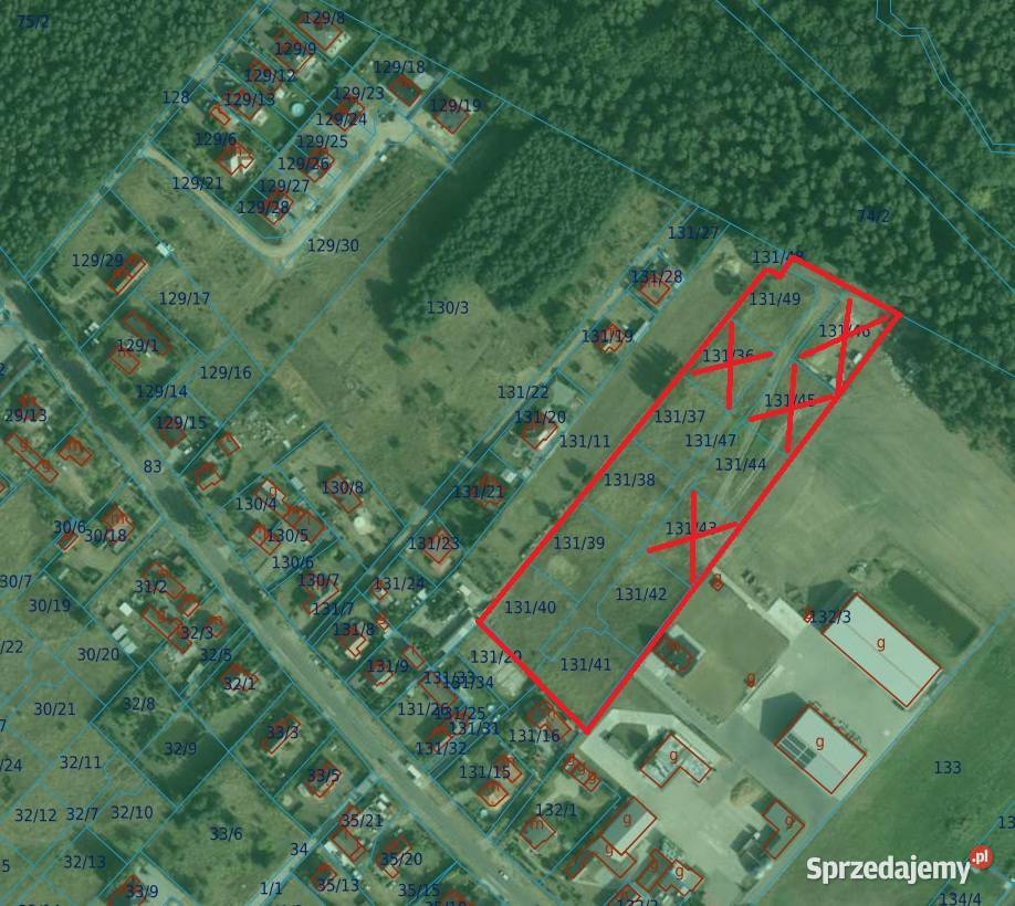 Działki budowlane Podańsko Goleniów Szczecin