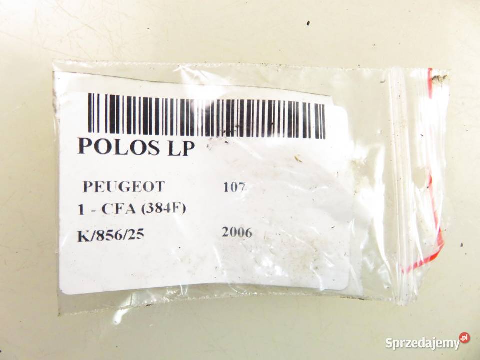 PÓŁOŚ LEWA PRZEDNIA PEUGEOT 107 10 68 CFA