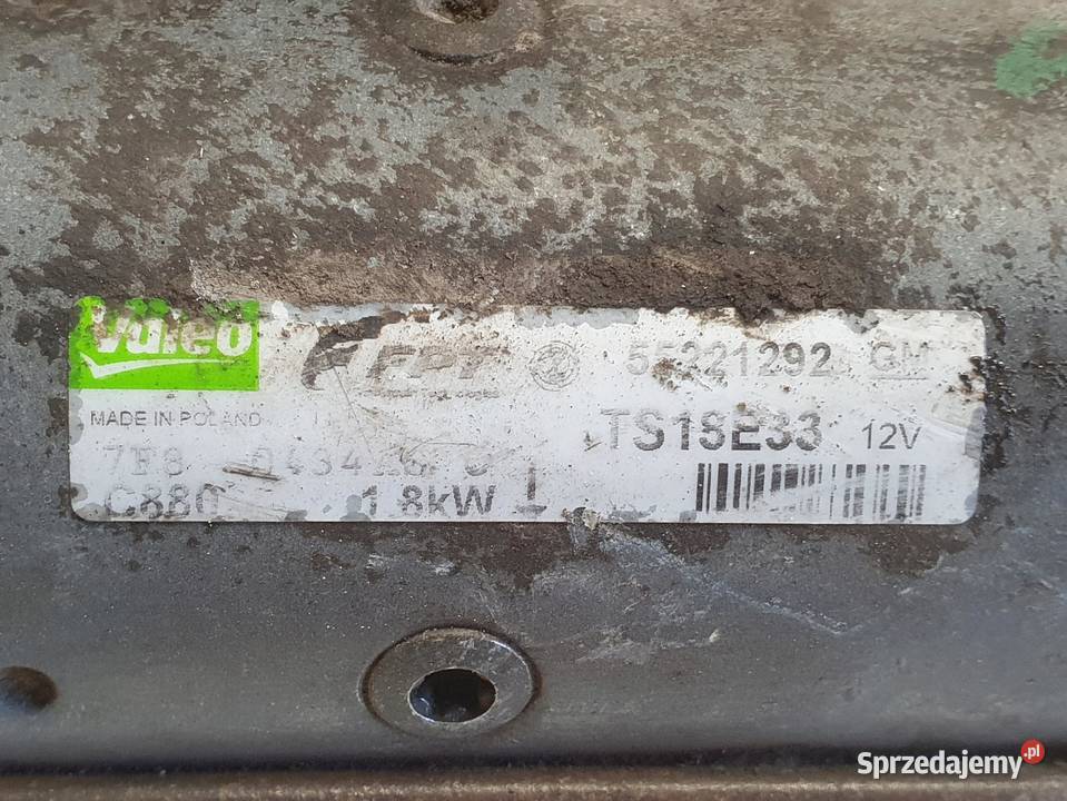 ROZRUSZNIK Opel Corsa D 13 CDTI ROZRUSZNIK Części samochodowe sprzedam