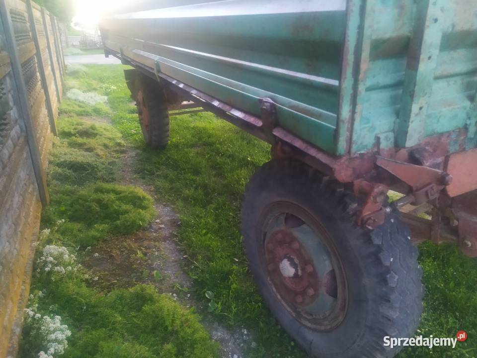 Przyczepa rolnicza wywrotka 3 strony Rolnictwo Pniówek sprzedam
