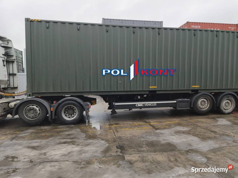 ŁADNY kontener morski 40 HC OneWay nowy