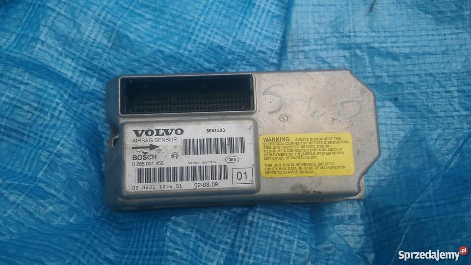 Volvo V70 01r sensor air bag 0285001456 8651523 osobowe Strzelce Krajeńskie