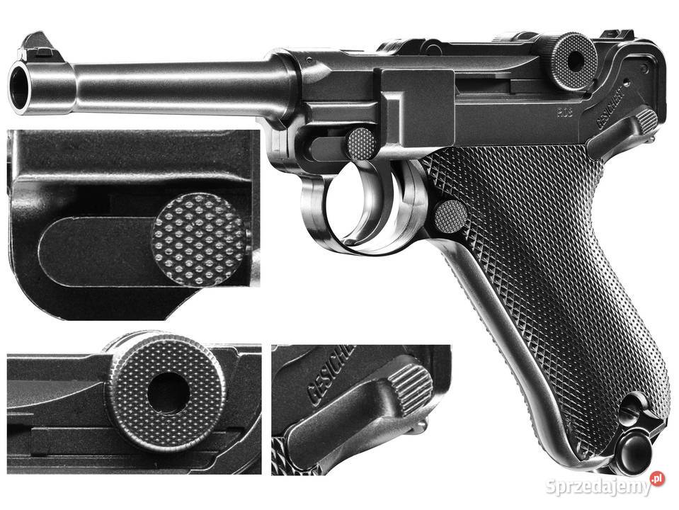 Pistolet wiatrówka Legends P08 45 mm BB CO2 Sport i Wypoczynek Warszawa