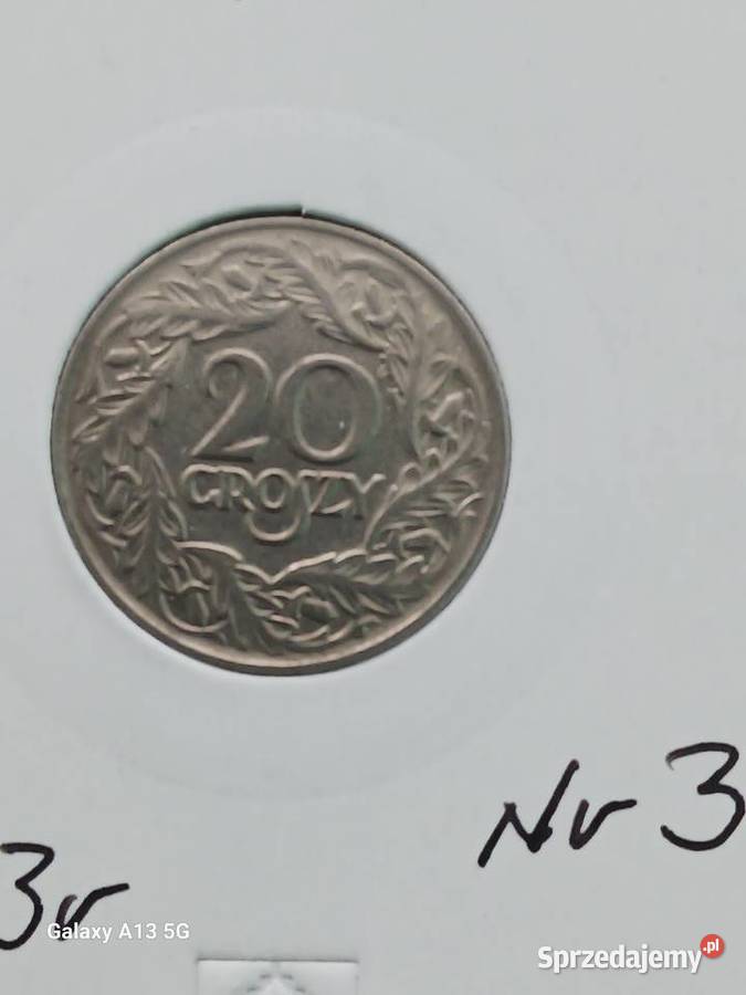 20 Groszy 1923 r 3 Konin sprzedam