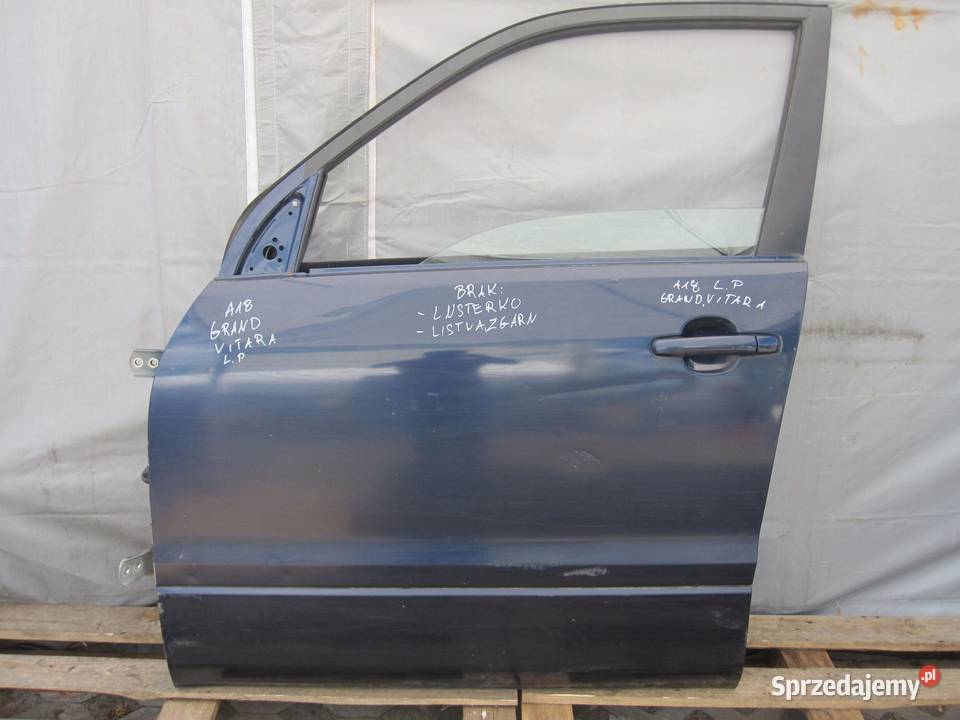 SUZUKI GRAND VITARA II LIFT 09r drzwi lewe przód Drzwi świętokrzyskie sprzedam
