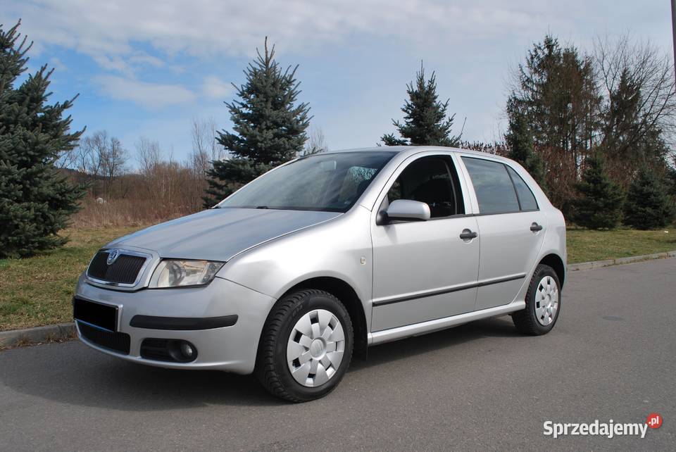 Skoda Fabia Klima ASR Zadbany Nowy Akumulator centralny zamek Fabia Nowy Sącz