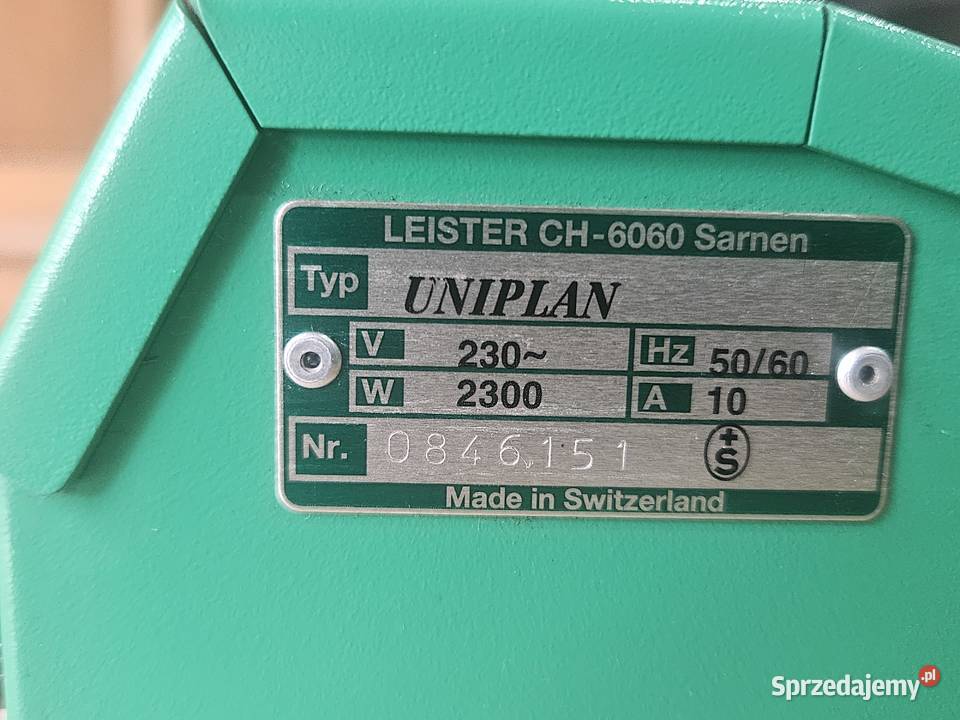 Leister automat Uniplan ideal Jastrzębie-Zdrój sprzedam