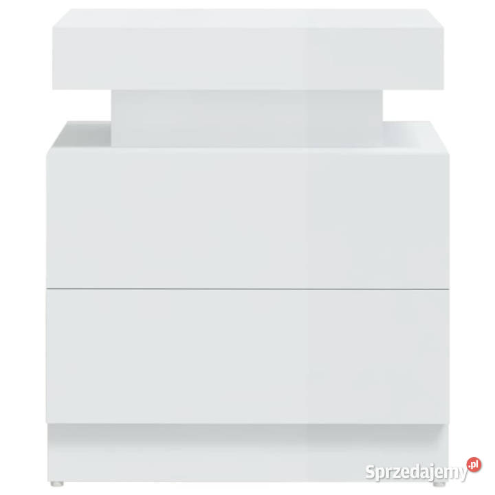 Szafka nocna biała wysoki połysk 45x35x52 mazowieckie sprzedam