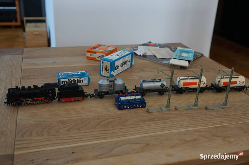 Elementy kolejki Marklin Antyki, Sztuka, Kolekcje śląskie Bielsko-Biała