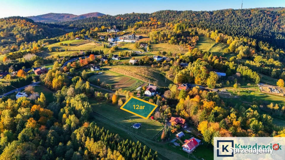 Ogłoszenie działka 1200m2 Korczyna