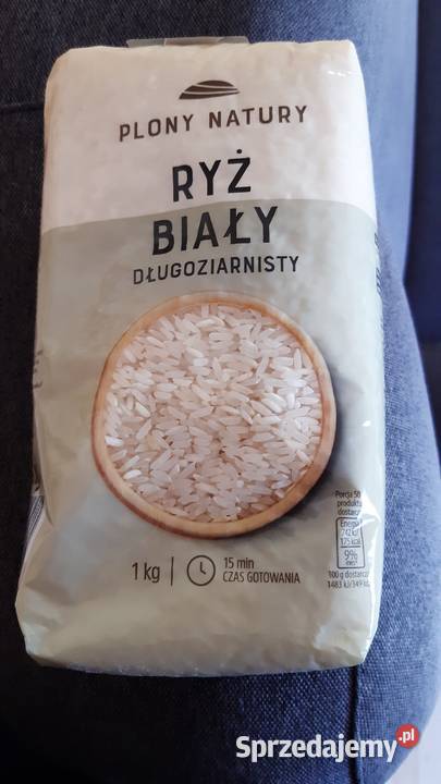 Ryż biały długoziarnisty 1 Plony Natury ponad Wrocław