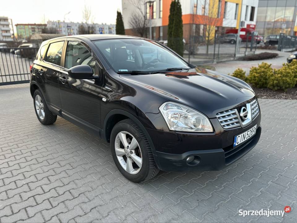 Nissan Qashqai Polski Salon oryginalny przebieg czarny kujawsko-pomorskie Inowrocław