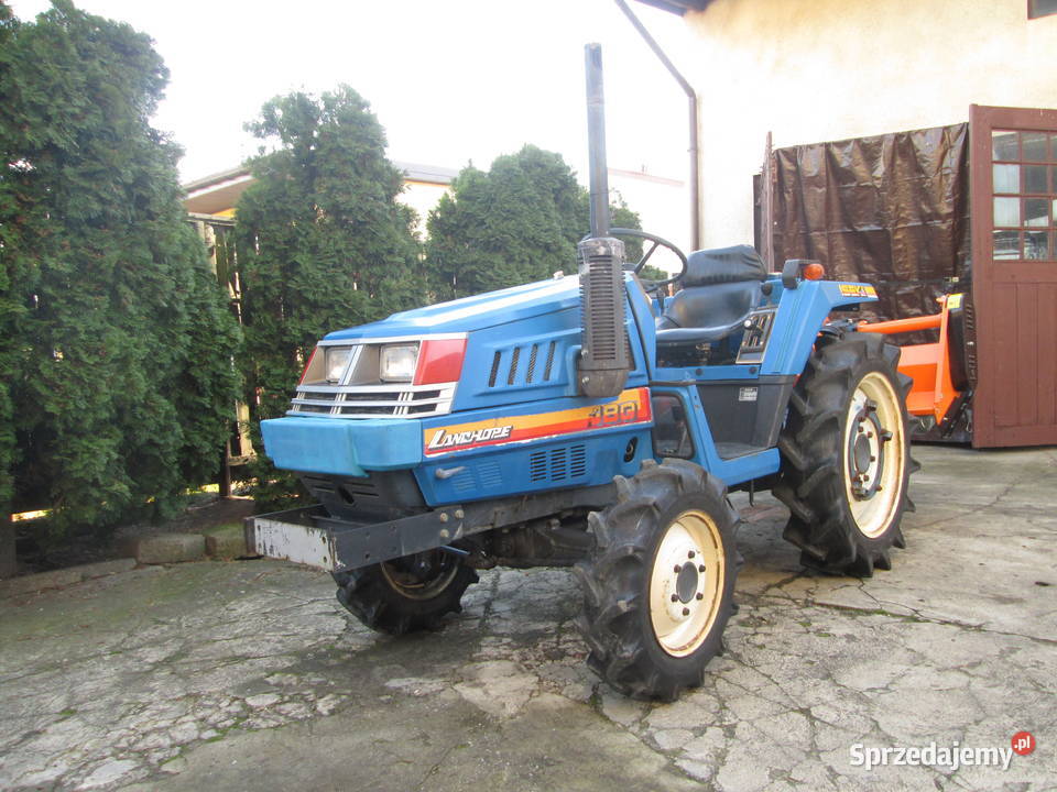 Traktor Iseki 4x4 zestaw z kosiarką bijakową z