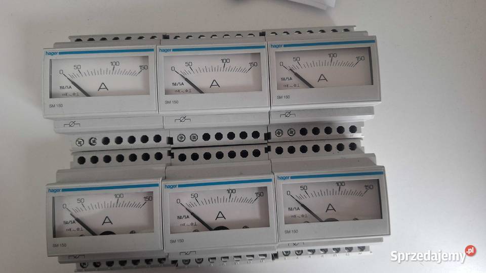Amperomierz Hager SM150 Skrzynki