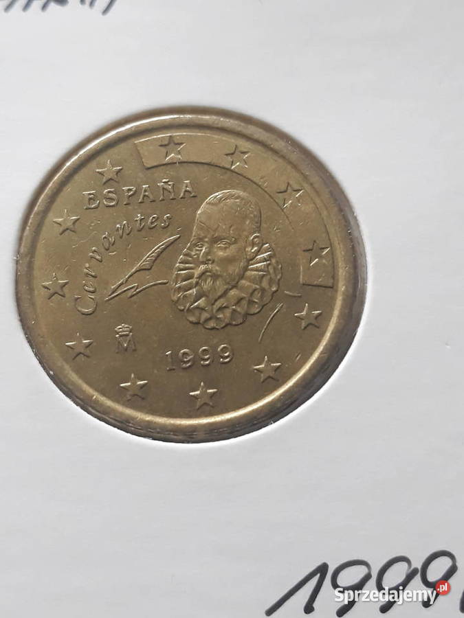 50 Eurocentów Hiszpania 1999 r Konin