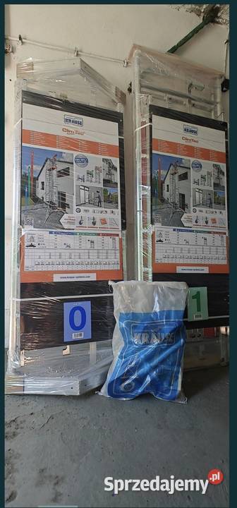 Wynajem rusztowania aluminiowego 8 m schody Szczecin usługi budowlane