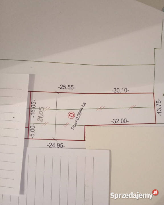 Na sprzedaż działka budowlana 964m JaworznoBory Jaworzno sprzedam