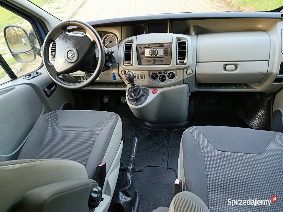 Opel Vivaro 25 CDTI 2009 nieuszkodzony świętokrzyskie Końskie