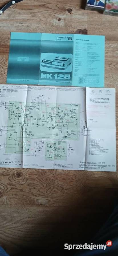 Magnetofon kasetowy Unitra MK 125 automatic małopolskie Kraków sprzedam