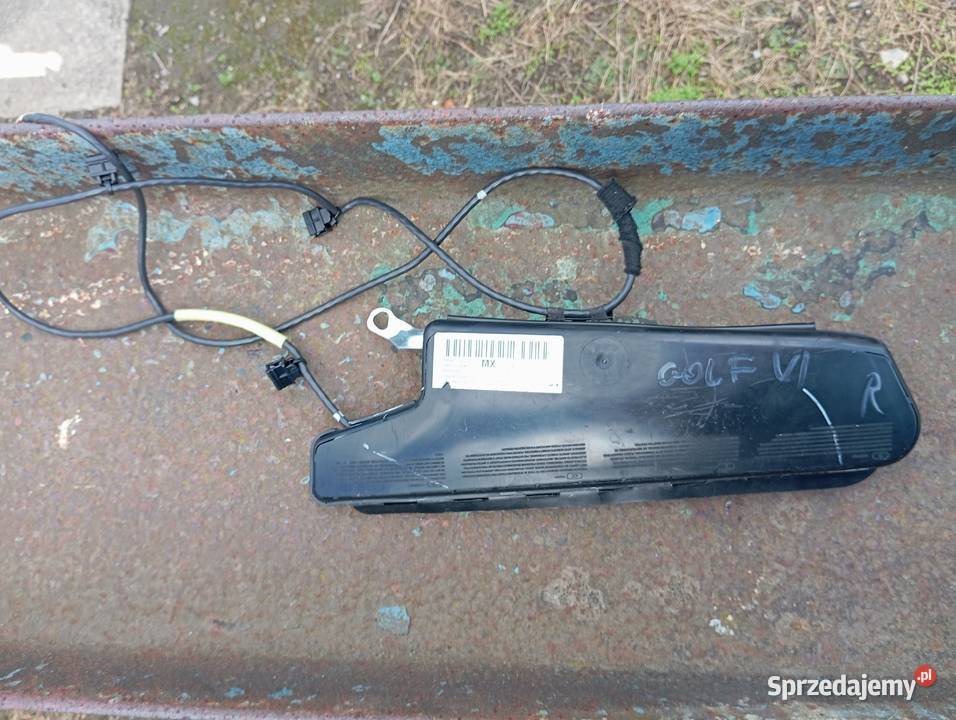 PODUSZKA POWIETRZNA AIRBAG FOTELA PRAWA VW GOLF Kobylnica
