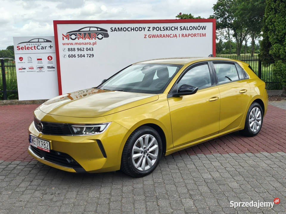Opel Astra Edition 15 CDTI 130 Salon Polska światła przeciwmgielne Włocławek sprzedam