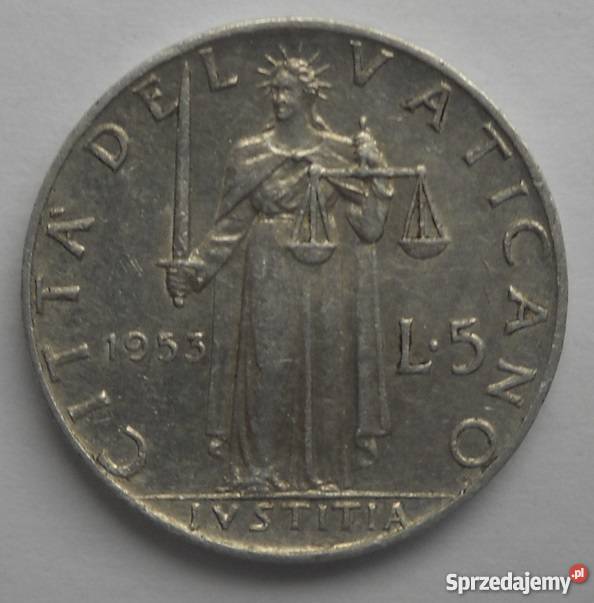 WATYKAN5 LIRÓW1953 r mazowieckie Legionowo