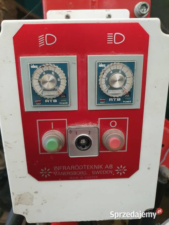 Promienik ciepła lampa grzewcza podczerwieni Środa Wielkopolska