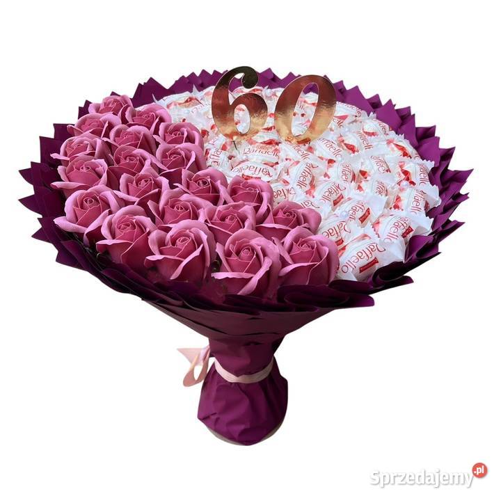 PREZENT NA 60 40 20 URODZINY MAMY KOBIETY KWIATY mazowieckie Warszawa