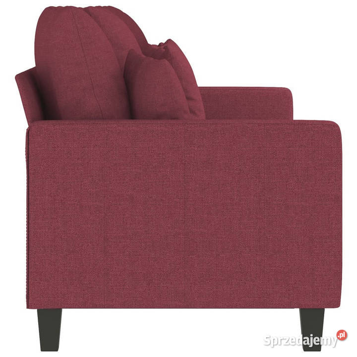 Sofa 3osobowa winna czerwień 180 cmtapicerowana mazowieckie Warszawa
