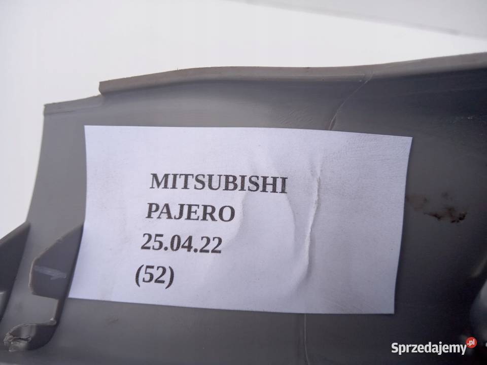 LISTWA OSŁONA PROGU MITSUBISHI PAJERO SPORT II osobowe Karoseria Nowy Tomyśl sprzedam