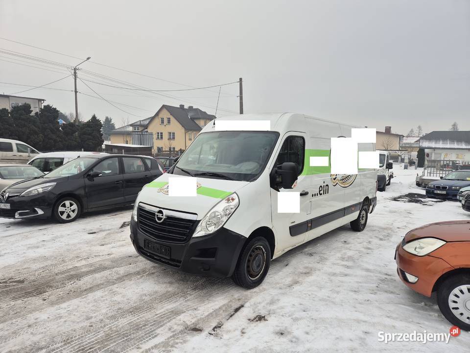 3 2016 Opel Movano 3 osobowy 23d 125 KLIMA LIFT Bujaków sprzedam