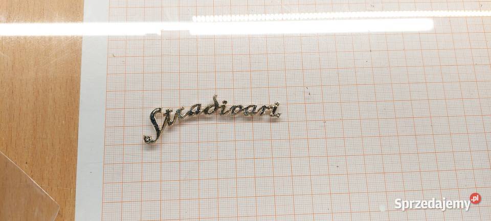 Emblemat Radia STRADIVARI 1 A910 sprzedam