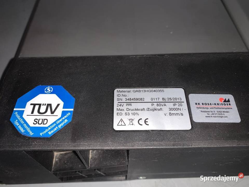 RK RoseKrieger QAB13HG040355 Multilift pressure Warszawa sprzedam