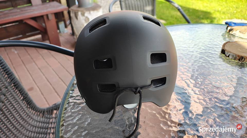 Nowy kask rowerowy czarny Szczecin