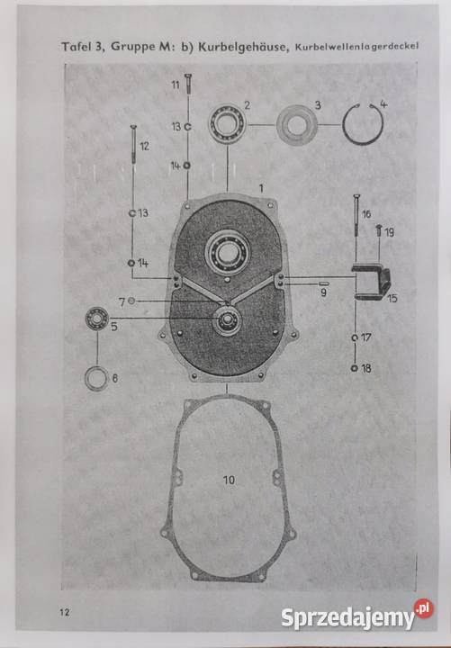 Katalog części SdKfz 303 Goliath Lębork