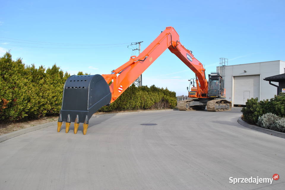 Wysięg Long Reach do maszyn Doosan Komatsu Volvo Koparki Targowisko sprzedam