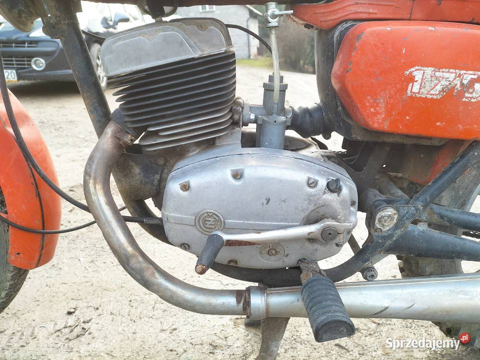 Jawa CZ 175 typ 487 podkarpackie Wysoka Strzyżowska