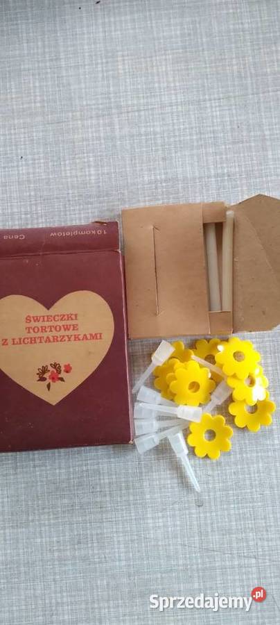 Nowe świeczki tortowe z lichtarzykami Dniewkowo Pozostałe Koło