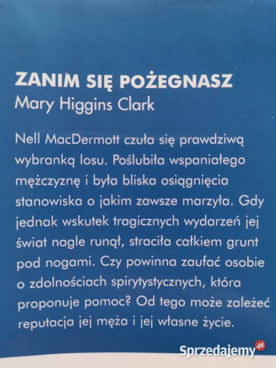 Zanim się pożegnasz Dostatnie lata Łza diabła twarda Grudziądz
